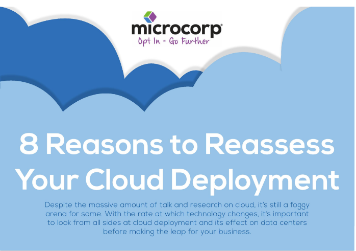 8 reasons reassess your cloud deployment